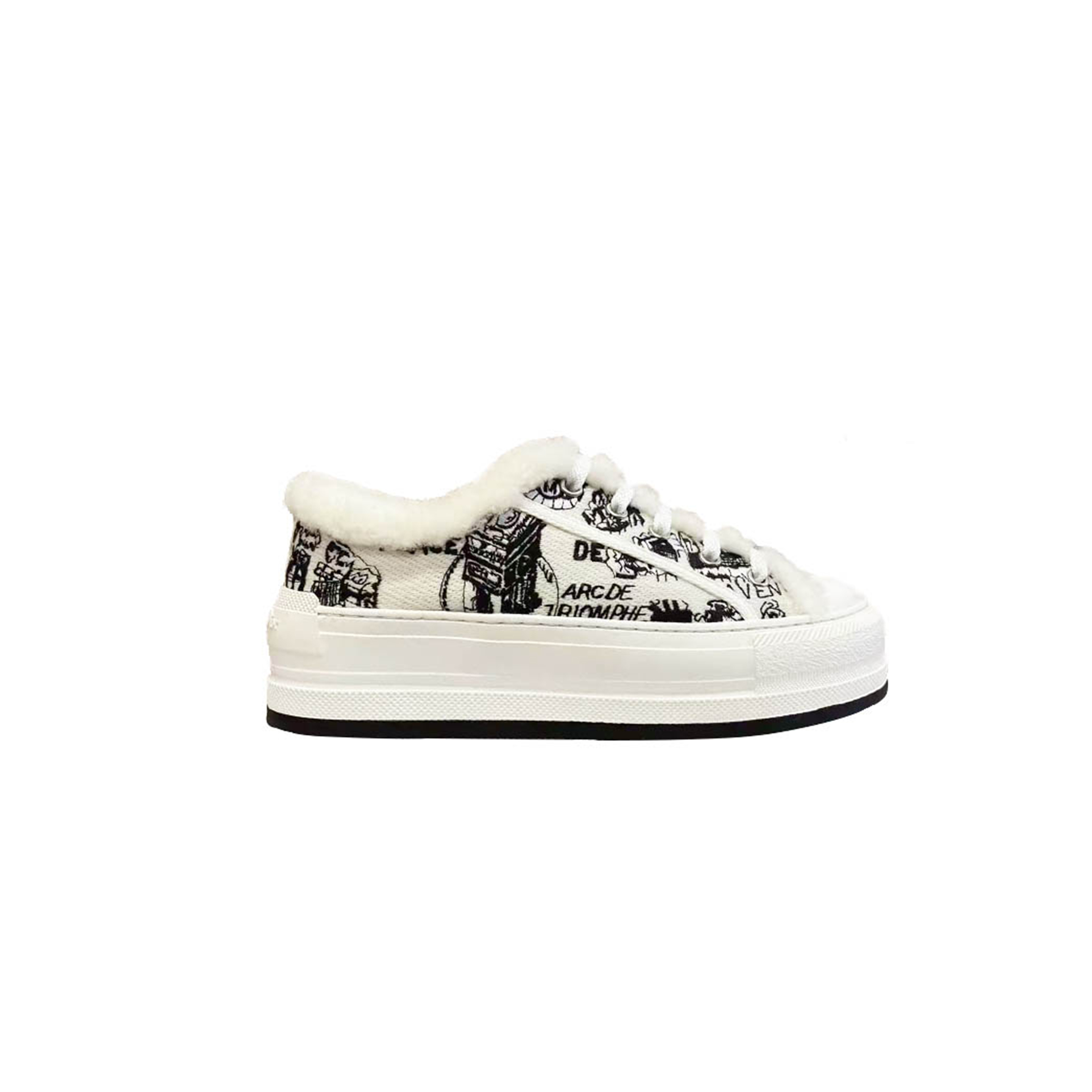 DIOR WALK'N'DIOR PLATFORM SNEAKER KCK398OCH_S57B